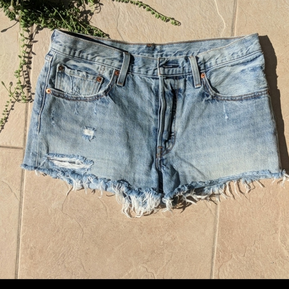 Levi's denim shorts